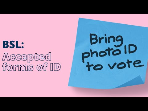 How to Sign Identity in BSL