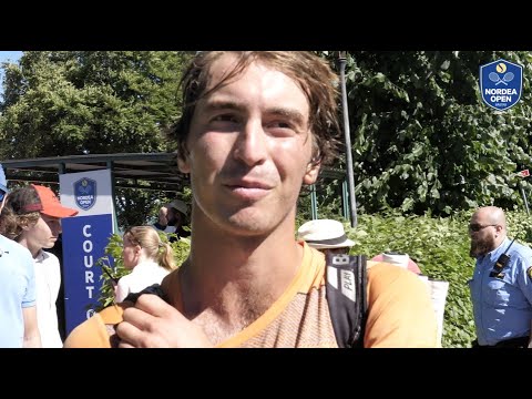 Karl Friberg krigade bra mot Fognini