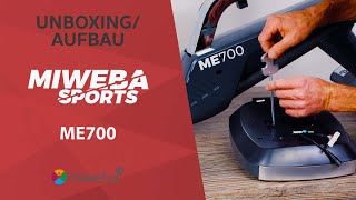 Liegeergometer ME700 AUFBAU & UNBOXING | Heimtrainer | Ergometer | Miweba Sports | Liegeheimtrainer