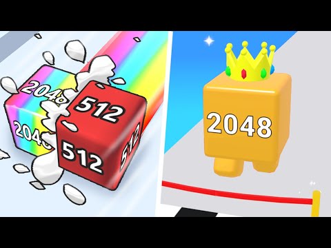 Satisfying Games: Jelly Run 2048, 2048 Jelly Shooter -  Number Gameplay Mobile Android, iOS