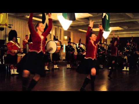 The Highland Dancers of The Regimental Pipes and Drums of The Calgary Highlanders