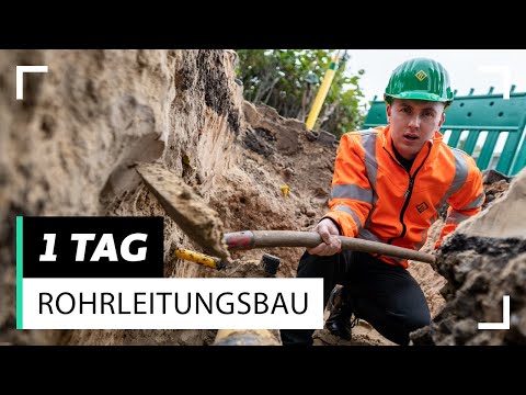 Das unsichtbare Netz im Untergrund - 1 Tag als Rohrleitungsbauer