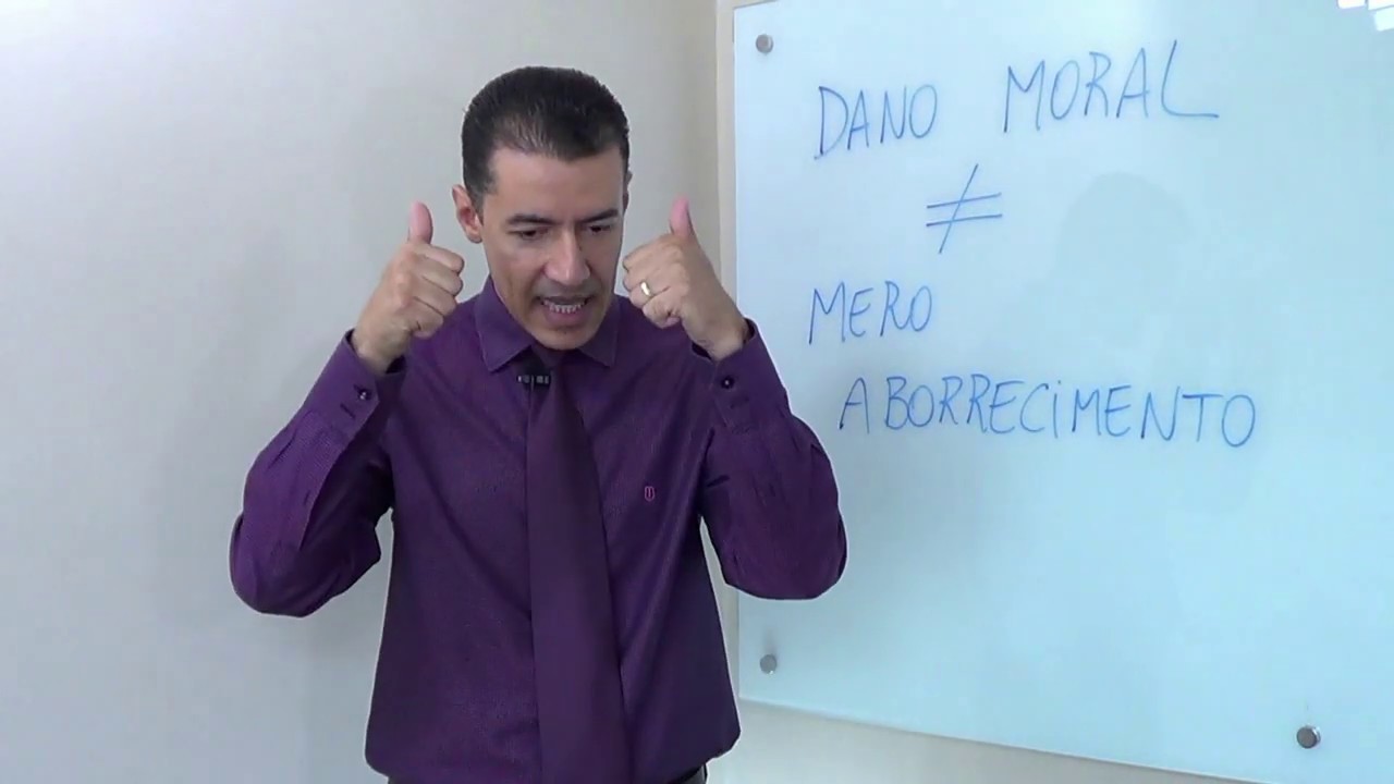 DANO MORAL E MERO ABORRECIMENTO