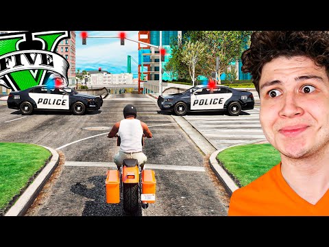 Jugando GTA 5 como en la VIDA REAL! 🚔🚳 (Mods)