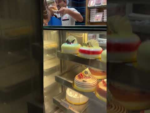 So many varieties cake I saw first time at this special place #niveditabharti #ujjain #cake