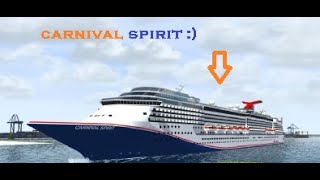 Carnival Spirit in Virtual Sailor: NG