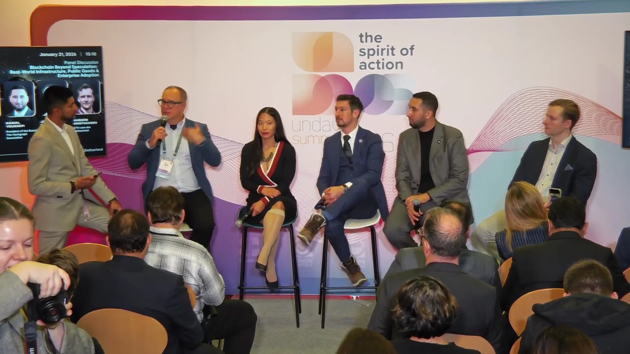 Crypto Mass Adoption : not from speed or price, but from TRUST - Davos2026 WEF Crypto Digital Assets