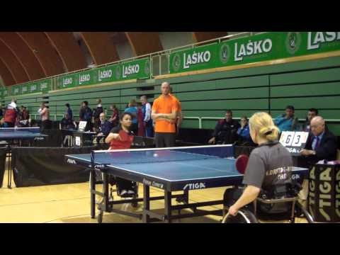 Nergiz altıntaş masa tenisi maçı