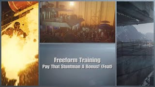 HITMAN 2 | Legacy Pack | Freeform Training | Challenges | Pay That Stuntman A Bonus! (Feat)