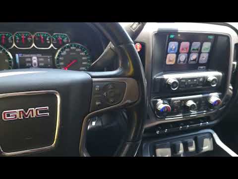 Programar TPMS, sensores de presión de neumático GMC Sierra 2017.