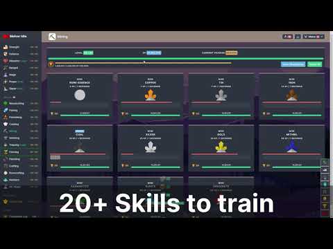 Melvor Idle (trailer) - YouTube