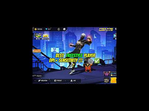 Best Freestyle Player Sensitivity Settings Dpi+Sensi 📲⚙️✅#shorts #freefire #settings #shortsfeed