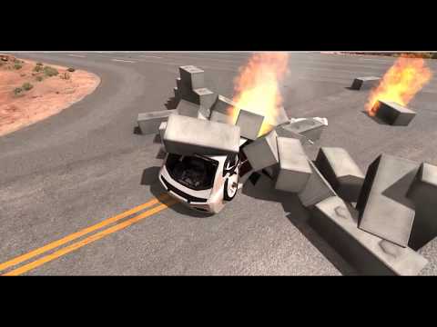 High Speed Wall Crashes #1 BeamNG Drive
