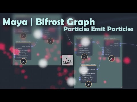Maya: Bifrost Graph – Particles Emit Particles