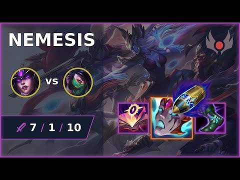 [ Nemesis ] Syndra MID vs Akali | KR GRANDMASTER | LOL Season 2022
