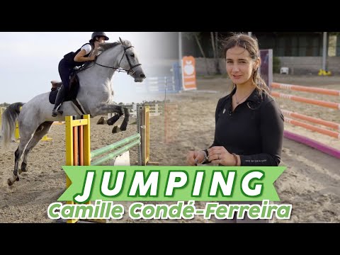 SHOWJUMPING LESSON WITH CAMILLE CONDÉ-FERREIRA 🐴 #equestrian