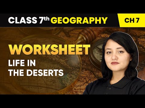 Environment Worksheet Class 7 Geography Chapter 1 CBSE 2024 25