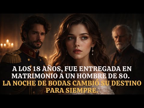 A LOS 18 AÑOS, FUE ENTREGADA EN MATRIMONIO A UN HOMBRE DE 80. LA NOCHE DE BODAS CAMBIÓ SU DESTINO..