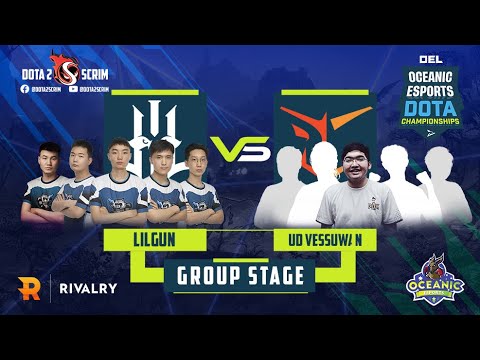 Lilgun vs UD Vessuwan - Oceanic Esports Dota Championships - Group Stage - B02