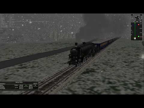 Microsoft Train Simulator Gameplay HD  -  Innsbruck-St. Anton  -  St Anton Innsbruck Winter Teil 3/6