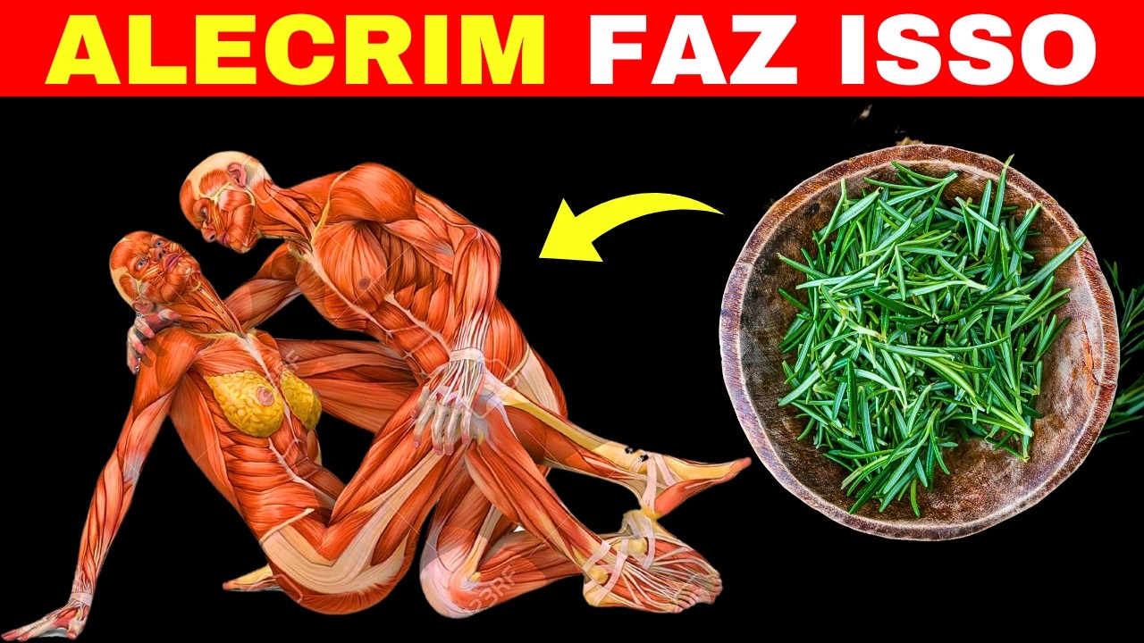 Beba CHÁ DE ALECRIM todo dia se você tem mais de 50 anos.