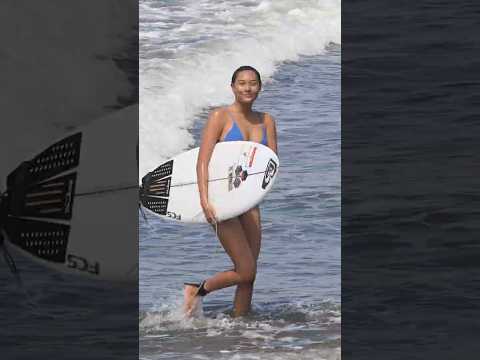 Suri Jabrik Rips It At Home In Bali #surfersofbali #surfingbali #surfers