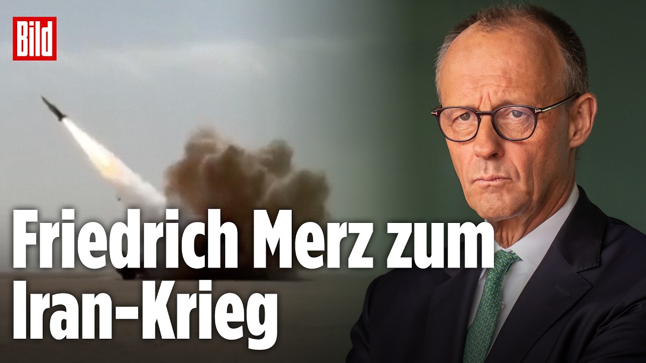 🔴 Jetzt spricht der Kanzler: Friedrich Merz mit einem Statement zum Iran-Krieg | BILD LIVE