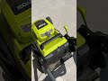 Easy set up and start. Ryobi 40V HP 21 inch mower. Fully Electric