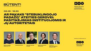 Diskusijų festivalis BŪTENT! | Ar pakaks „stebuklingojo padažo“ ateities gerovei?
