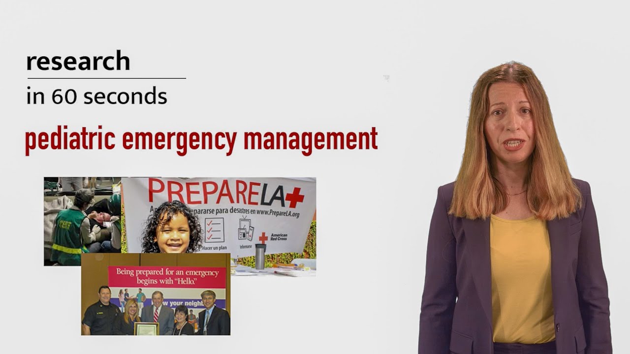 Research in 60 Seconds: Pediatric Emergency Management
