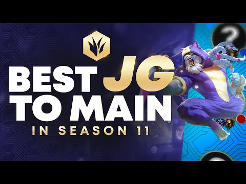The Best Junglers To MAIN For Season 11 To Climb Every Rank!