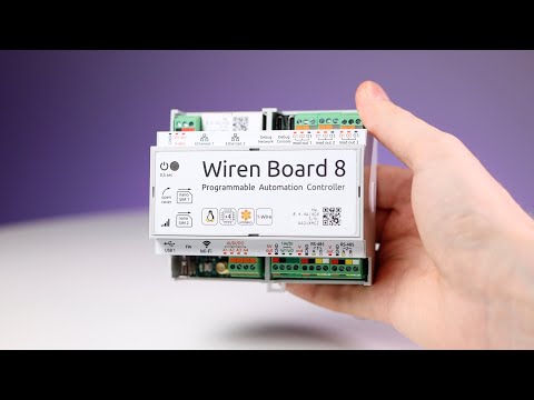 Wiren Board 8 - Programmable Automation Controller. Full review