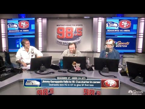 Felger & Mazz - Greg Bedard and Big Jim Murray on MNF production