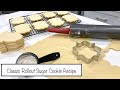 How to Make Easy Classic Sugar Cookies for Decorating | NO Spread Rollout Sugar Cookies | UPDATED