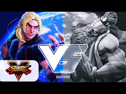 Commander Jesse (Dhalsim) Vs TheMochaLatte (ken) [Street Fighter 5/V] [Gameplay]