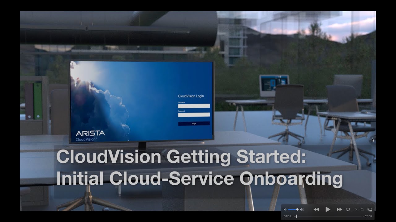 CloudVision Getting Started: Initial CloudService Onboarding