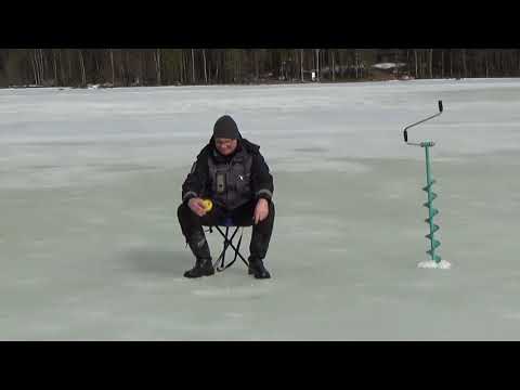 Ahvenpilkillä Sorsavedellä