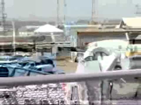 Navy ship docks in Newport