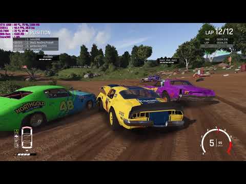 Next Car Game: Wreckfest Walkthrough Part 44 - "World Masters: Dirt Track Domination"