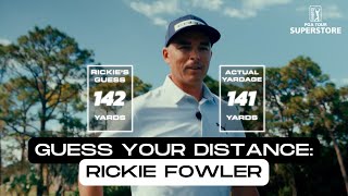 PGA TOUR How Well Does Rickie Fowler Know His Carry Yardages?