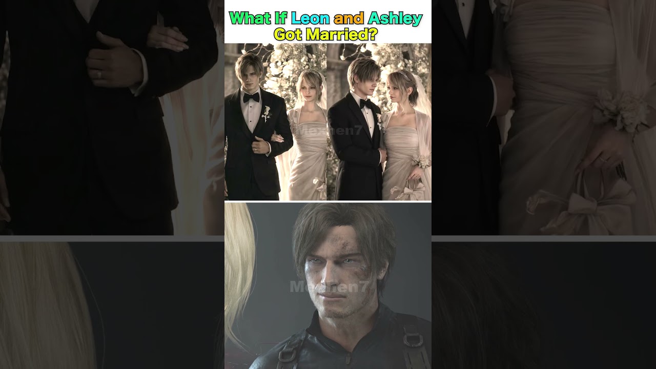 What If Leon and Ashley Got Married? #residentevilrequiem #re9