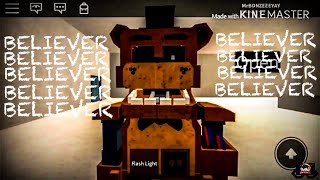 Sfm Fnaf Believer Fnaf Animation Of The Imagine Dragons - 