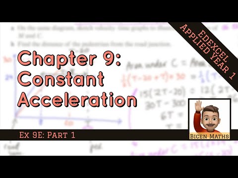 Constant Acceleration 7 • Vertical Motion Under Gravity • Mech1 Ex9E • 🚀