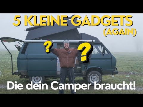 Kleiner Van? Nützliche Gadgets! | Campervan Essantials für meinen VW T3 Bus
