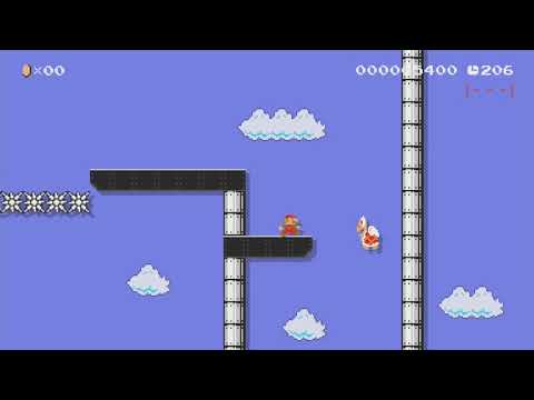 ゴールできるかな？ by はやと - Super Mario Maker - No Commentary 1bp