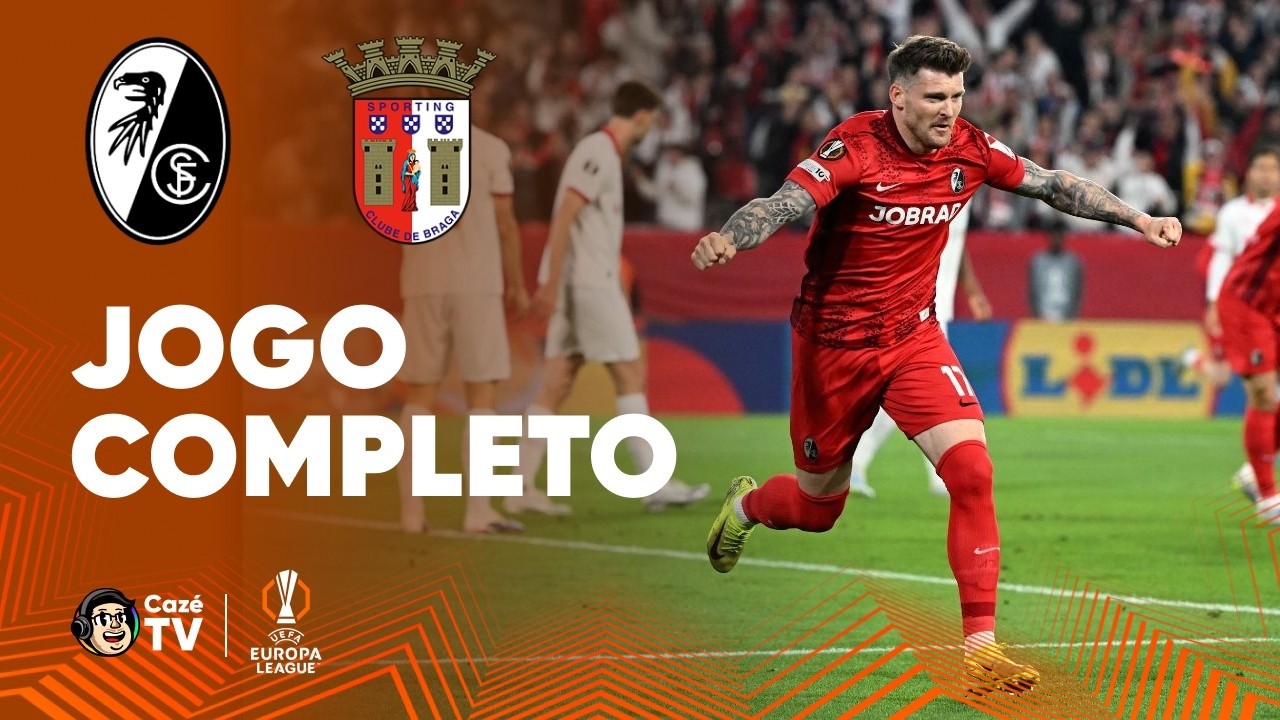 JOGO COMPLETO: FREIBURG X BRAGA | EUROPA LEAGUE 2025/2026 | SEMIFINAL