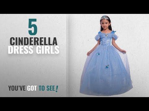 Top 10 Cinderella Dress Girls [2018]: Dressy Daisy Girls' Princess Cinderella Costume Princess