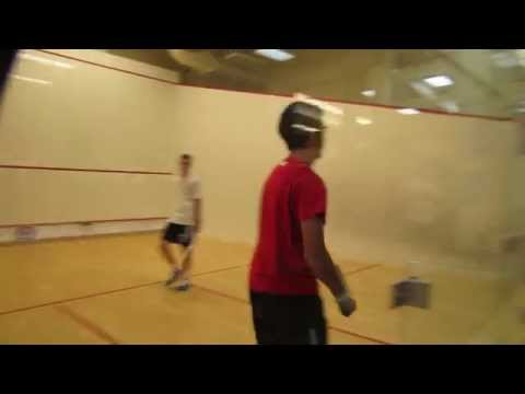 2-Semifinals-A Division Ibrahim [St. George's] v Brownell [Belmont Hill] squash match video