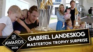 Gabriel Landeskog wins Masterton Trophy in Emotional Surprise ????