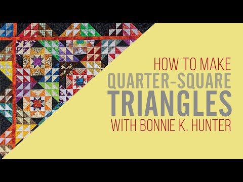 fast2cut Bonnie K. Hunter's Essential Triangle Tool: Quickly Make Half